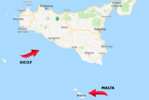 sicilian map